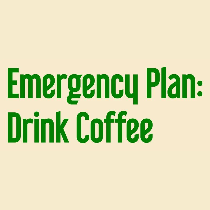 Kaffee-Notfallplan