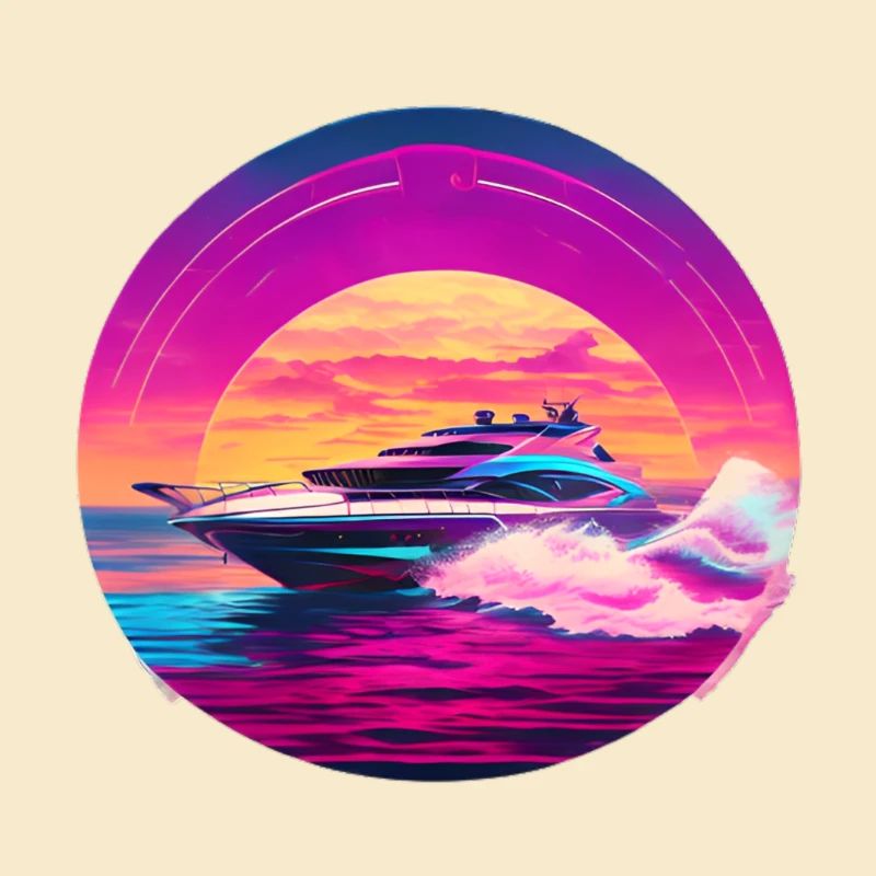 Wunderschönes Speedboot Design