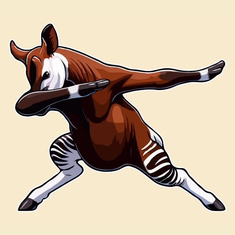 Okapi Tier Niedliches Okapi