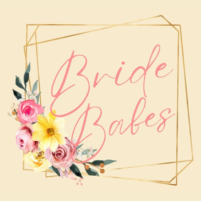 Bride Babes! Blumen, personalisierbar
