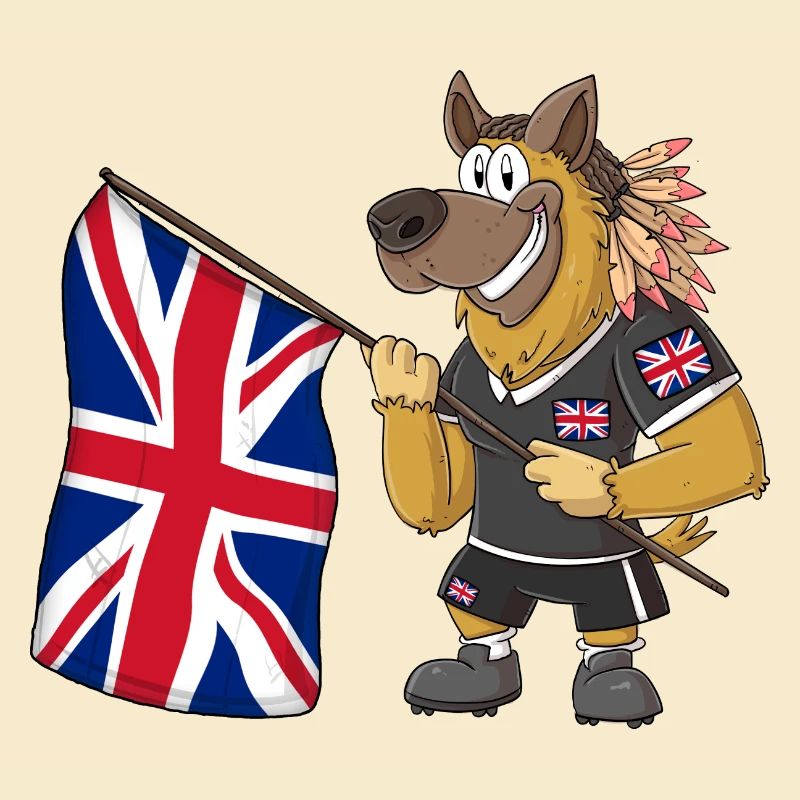 England Rasta Hund