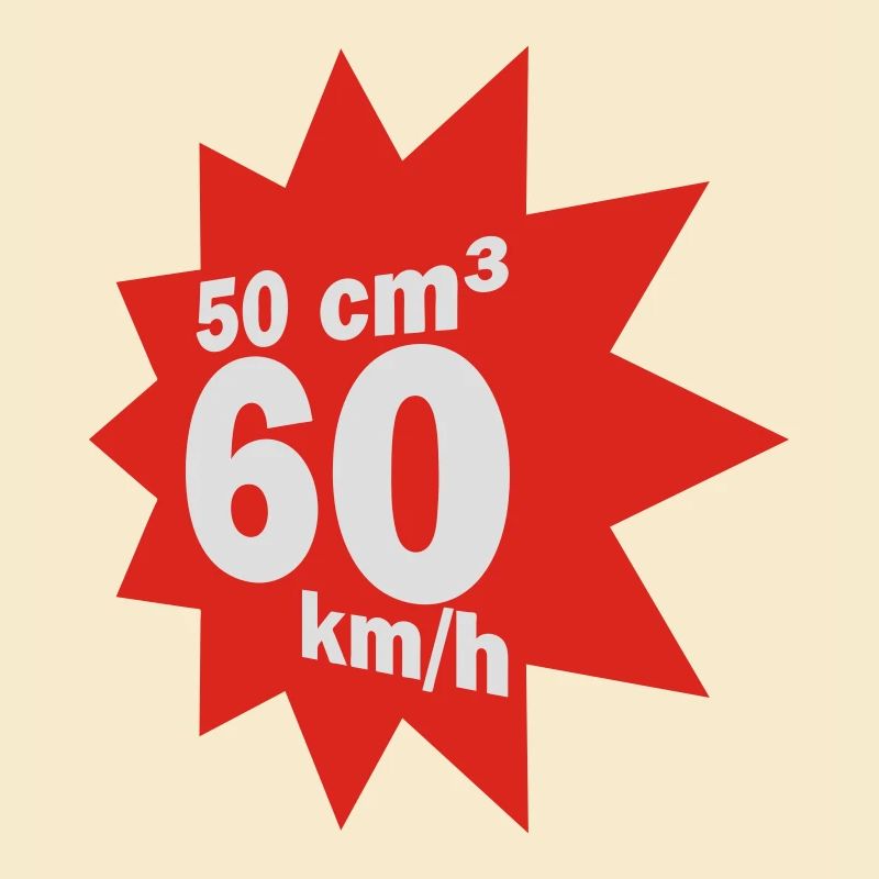 50 ccm, 60 km/h