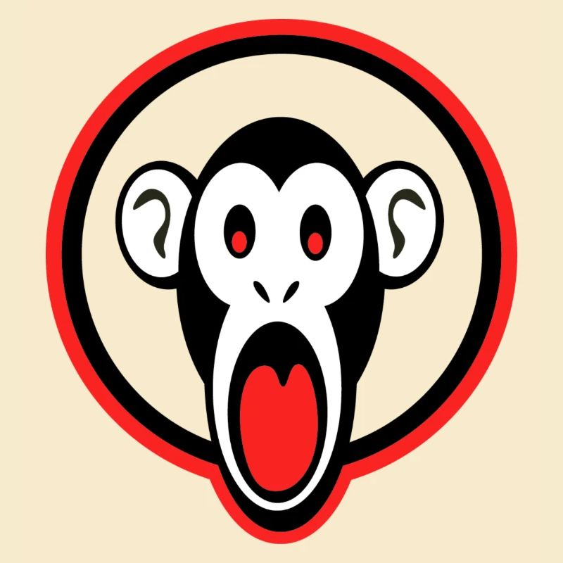 shocked monkey