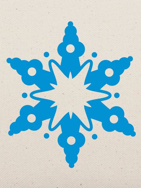 Schneekristall