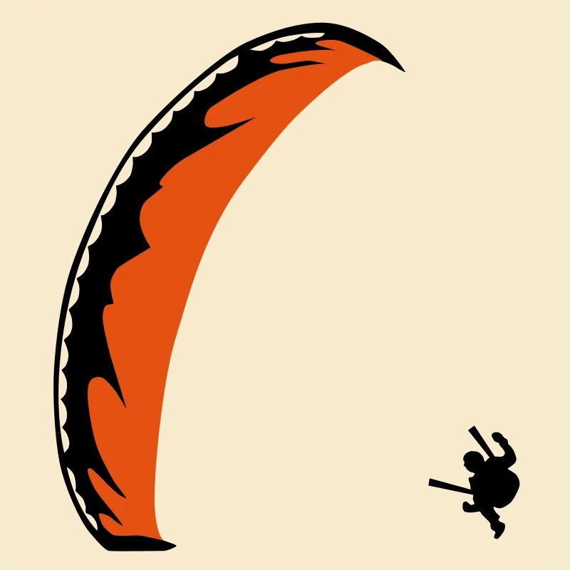 Gleitschirm Bodenspirale