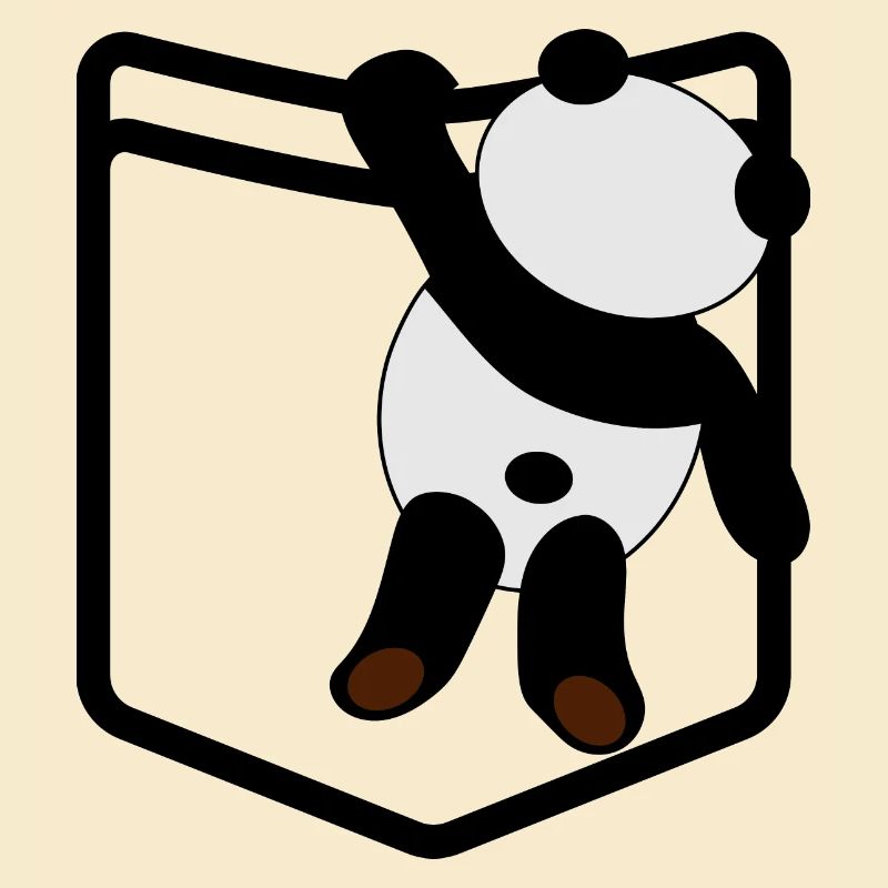 Hemdtasche Panda Pocket Panda