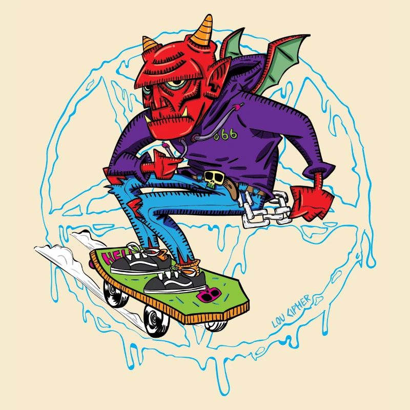 Skate oder ... brenn in der Hölle!