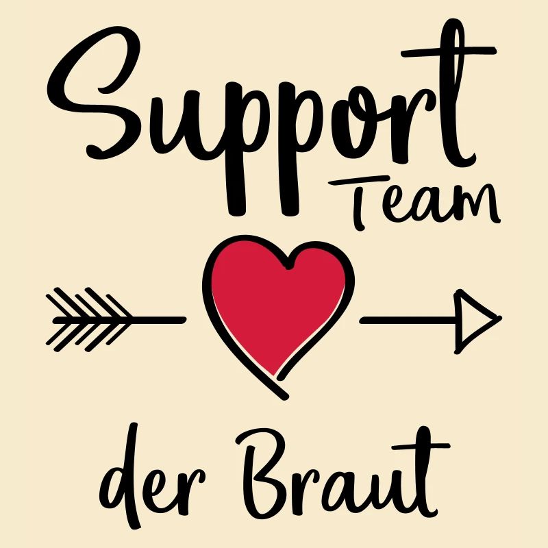 support team der braut