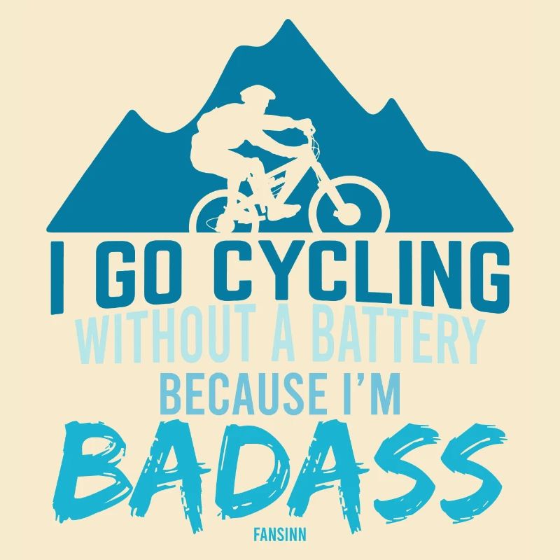 Cycling without a battery is tough