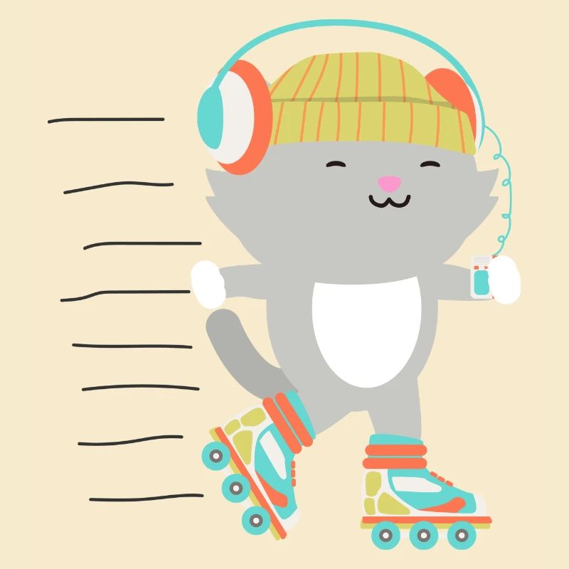 Patin à roulettes Chat Chat Rollerskates Chat