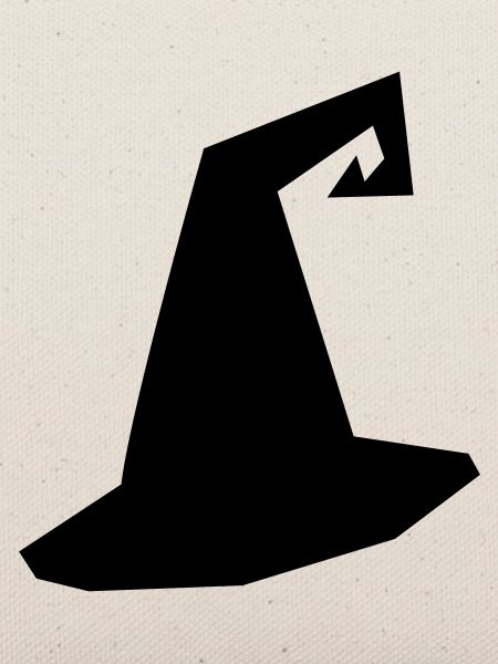 Hexenhut Silhouette