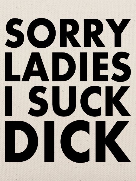 Sorry ladies