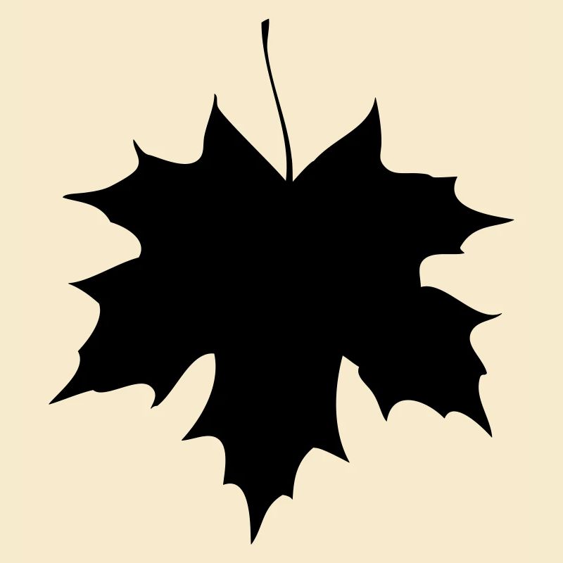 Autumn leaf (colours customizable)