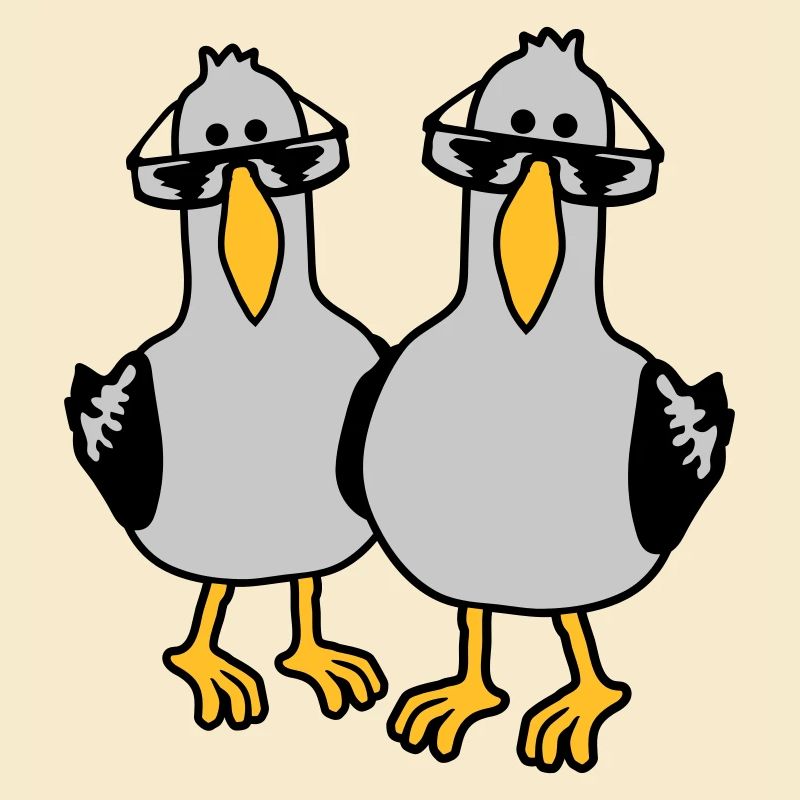 2 Möwen Freunde Team