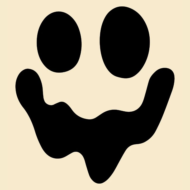SPOOKY Face Ghost