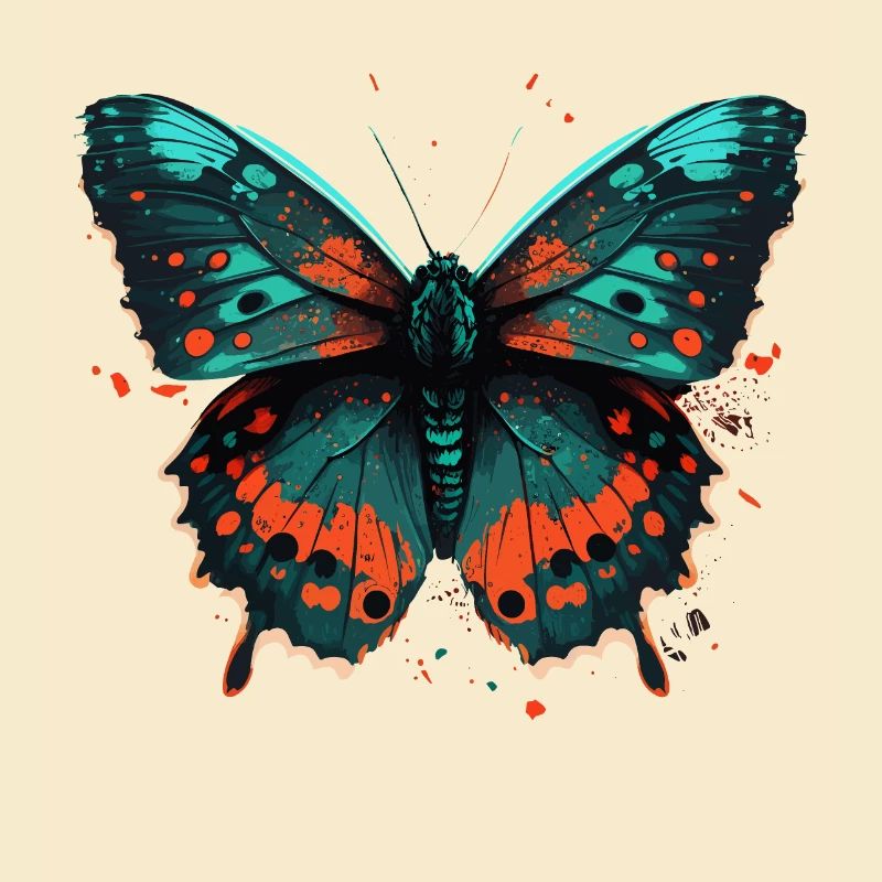 Schöne Buttefly
