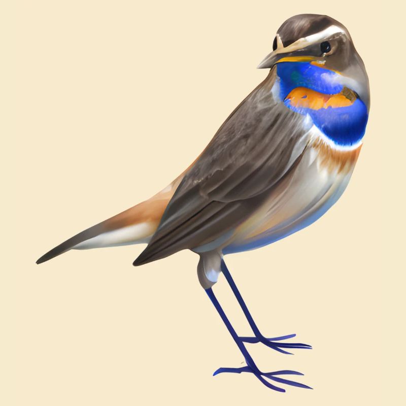 Blaukehlchen Vogel