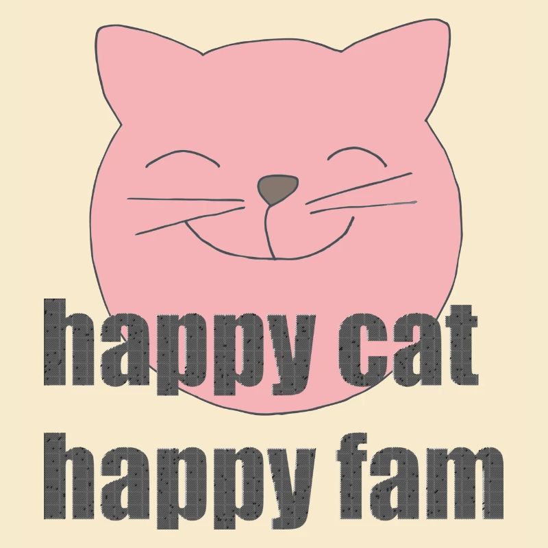 Chat heureux