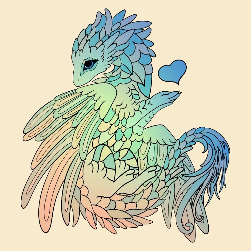 Mystischer Drache
