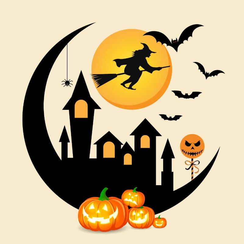 Halloween-Atmosphäre