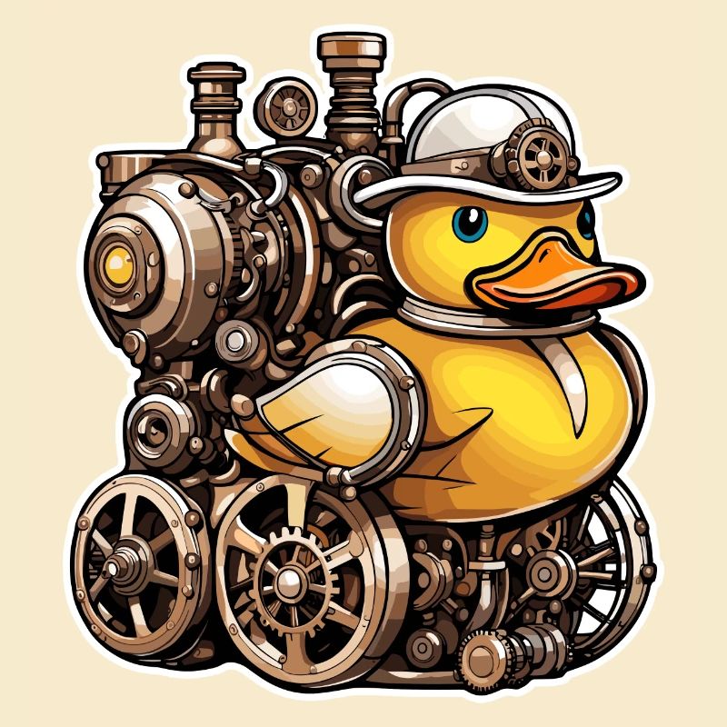 Canard en caoutchouc / canard en caoutchouc / eau / baignoire