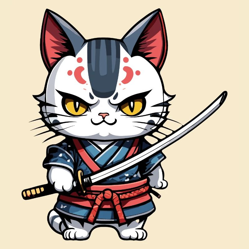 Samurai Cat #27