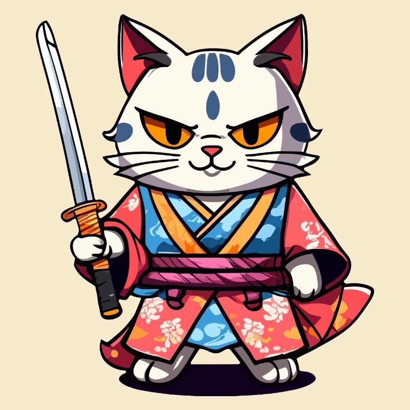 Samurai-Katze #34
