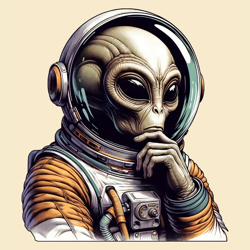 Alien Cosmonaut Space Adventure