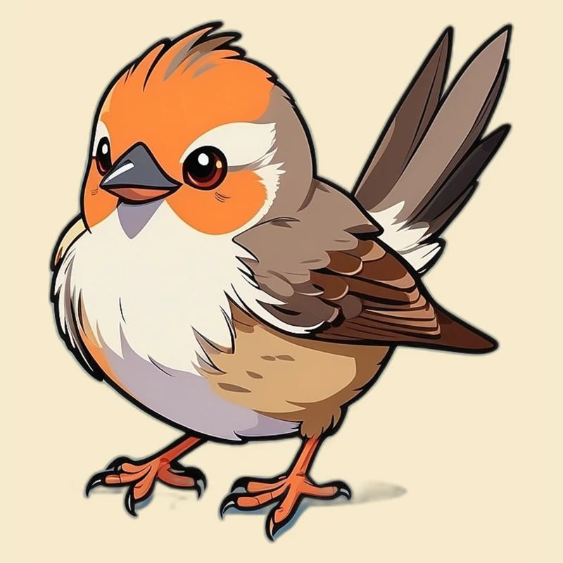 Junger Spatz