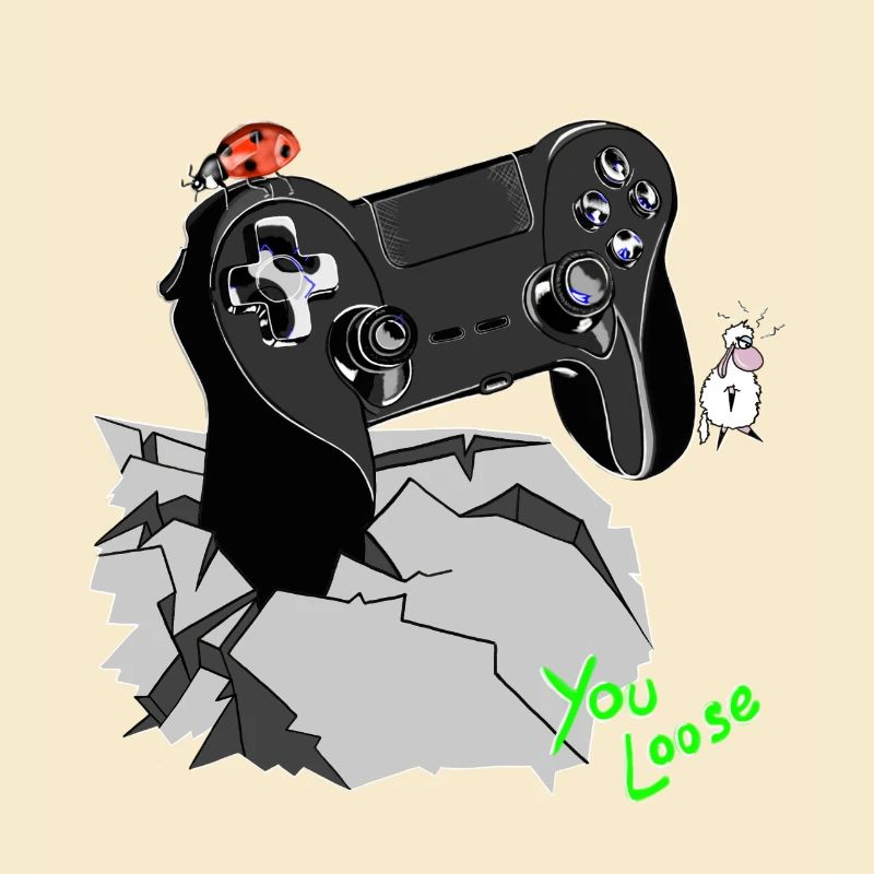 Controller Gamepad Wolly Sheepling