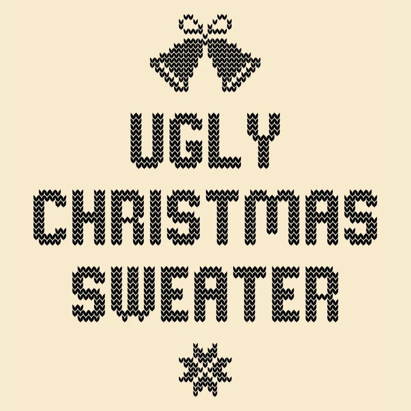 Pull de Noël moche