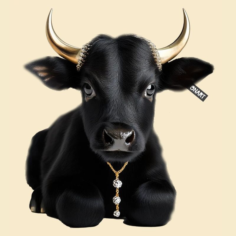 Stier schwarz