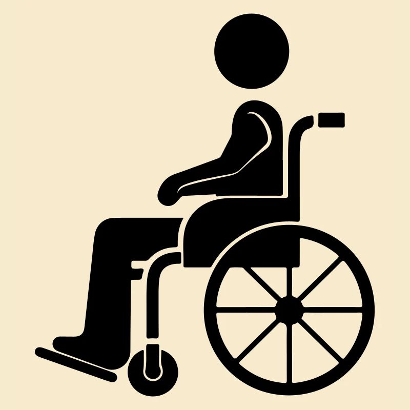 Rollstuhl Symbol
