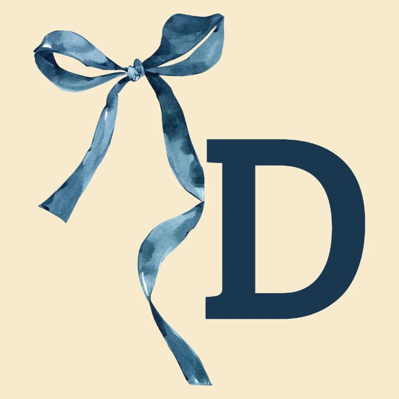 Monogramm Geschenkidee