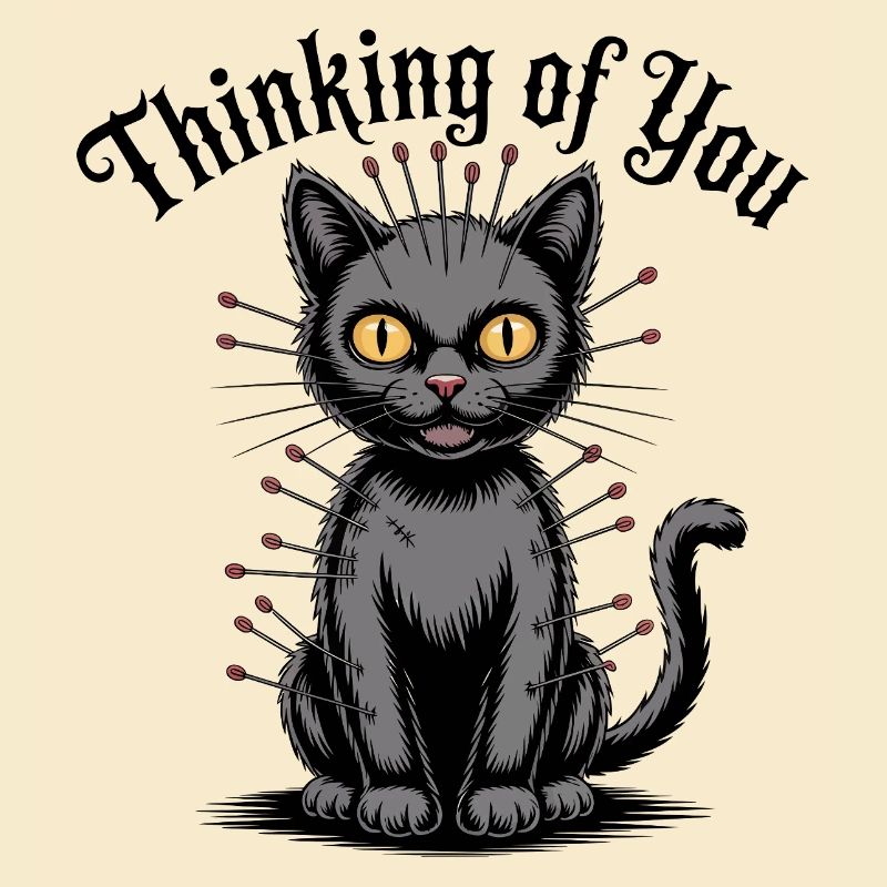 Voodoo Cat denkt an dich