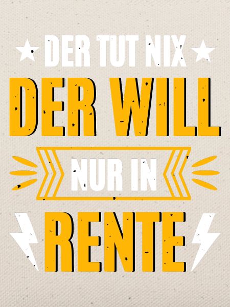 Der Will In Rente