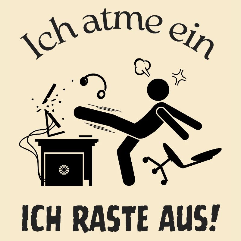 Frust im Büro - Keep calm