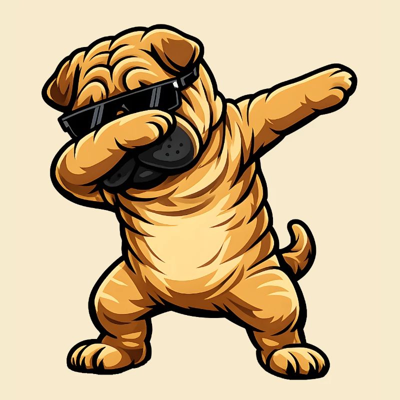 Tabbing Shar Pei