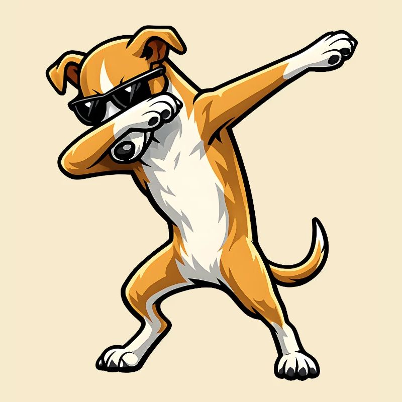 Dabbing Galgo Español