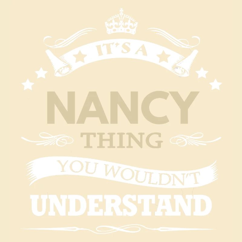 C’est un nom de Nancy Thing You Not Understand