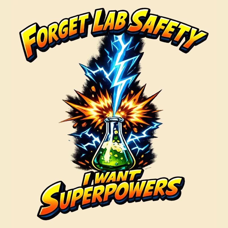 Forgetting lab safety – superpowers