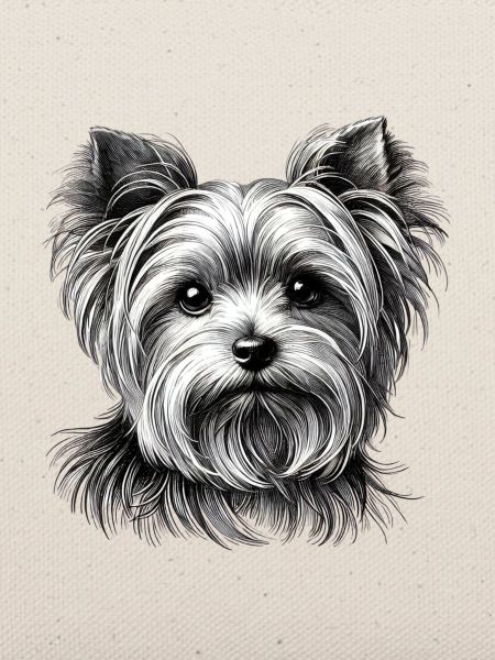 Yorkie Porträt