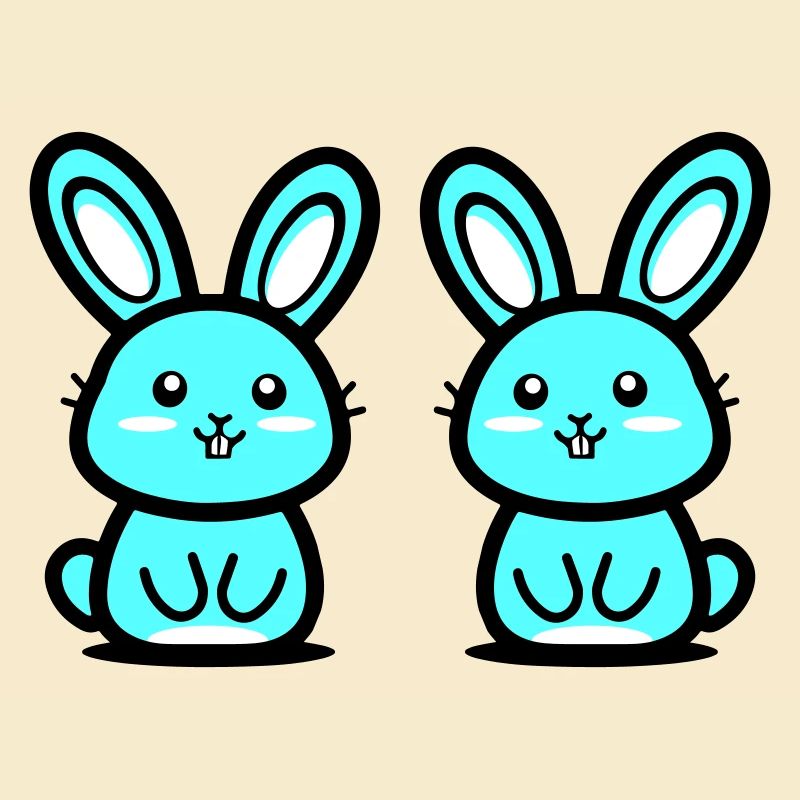 Ostern Symbol Hase