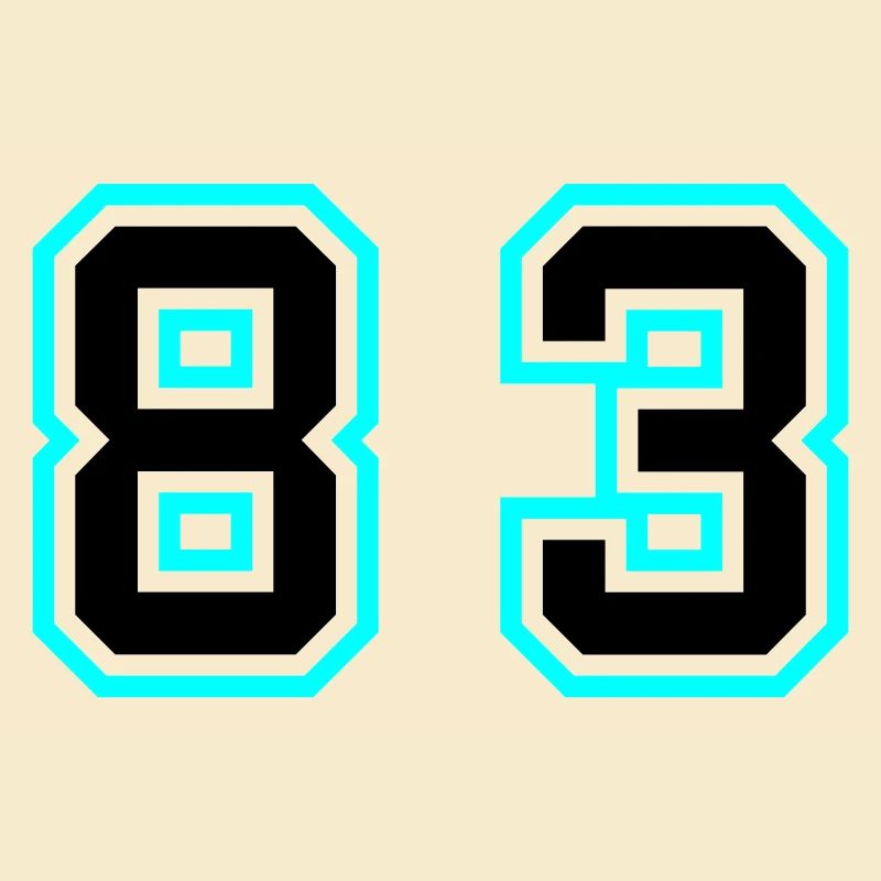83 Zahl Symbol