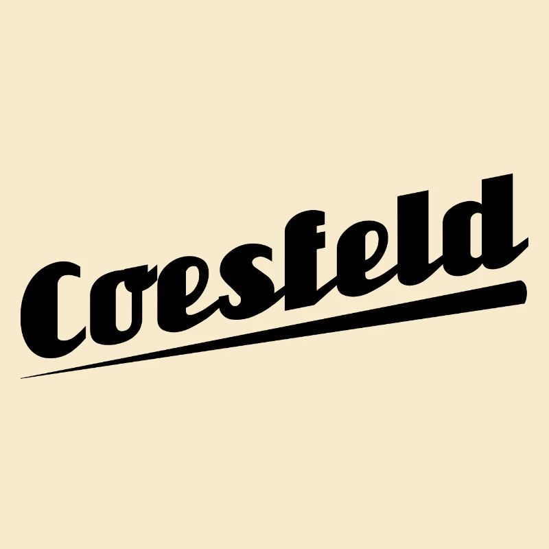 Coesfeld - Textdesign mit Stadtnamen