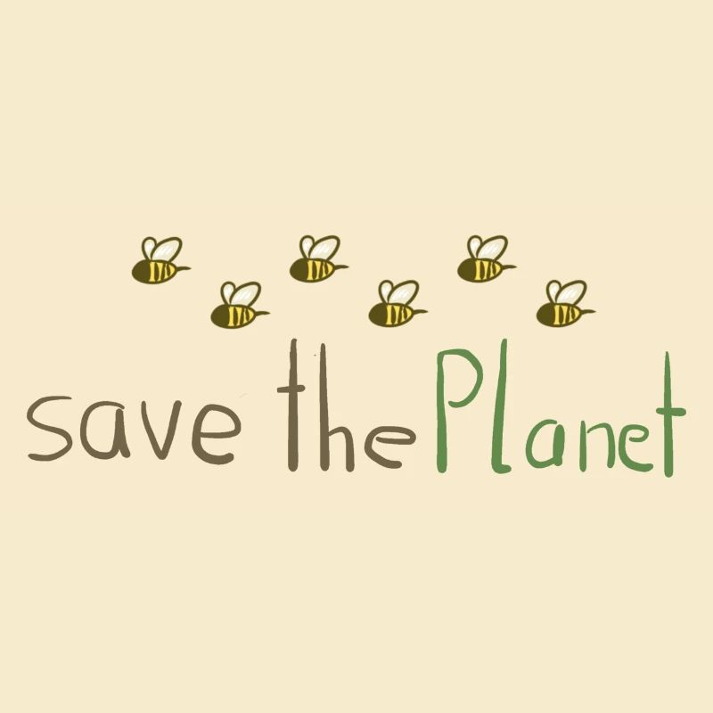 save the planet bees nature conservation climate protection