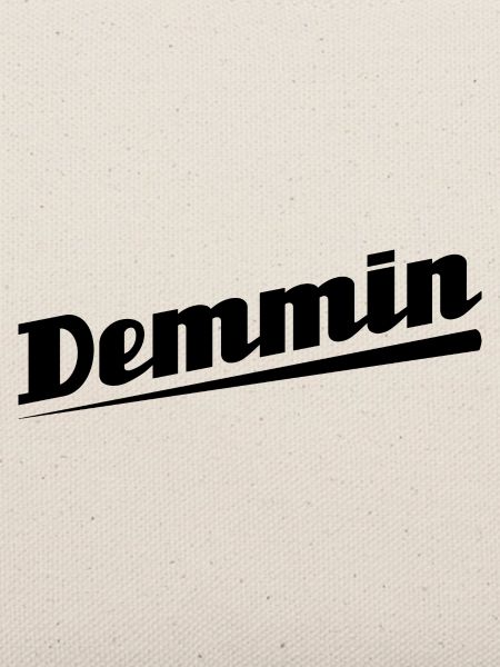 Demmin - Textdesign mit Stadtnamen