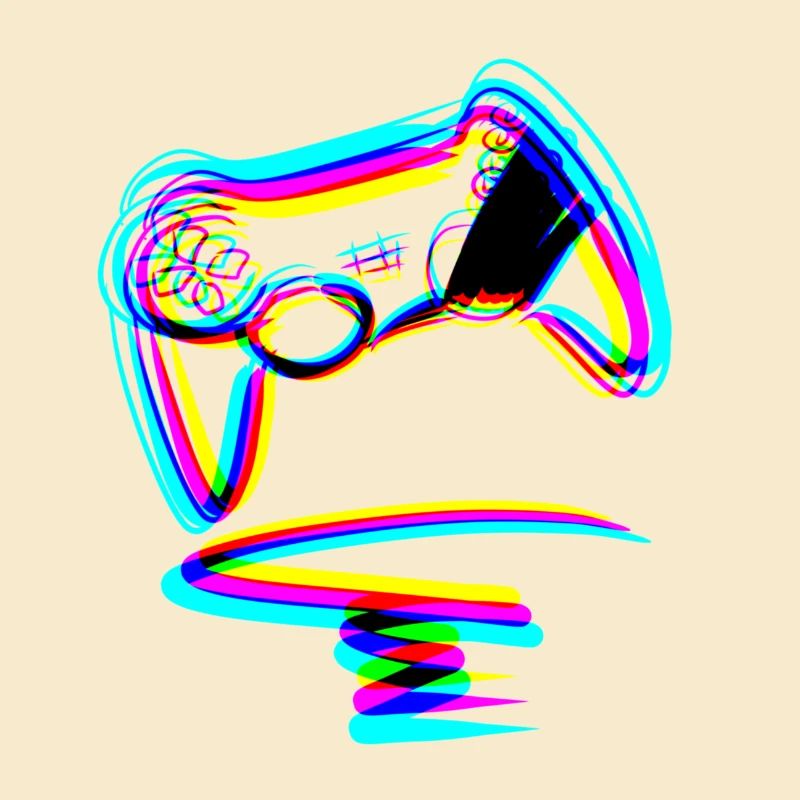 controller gamer gamble lines effect