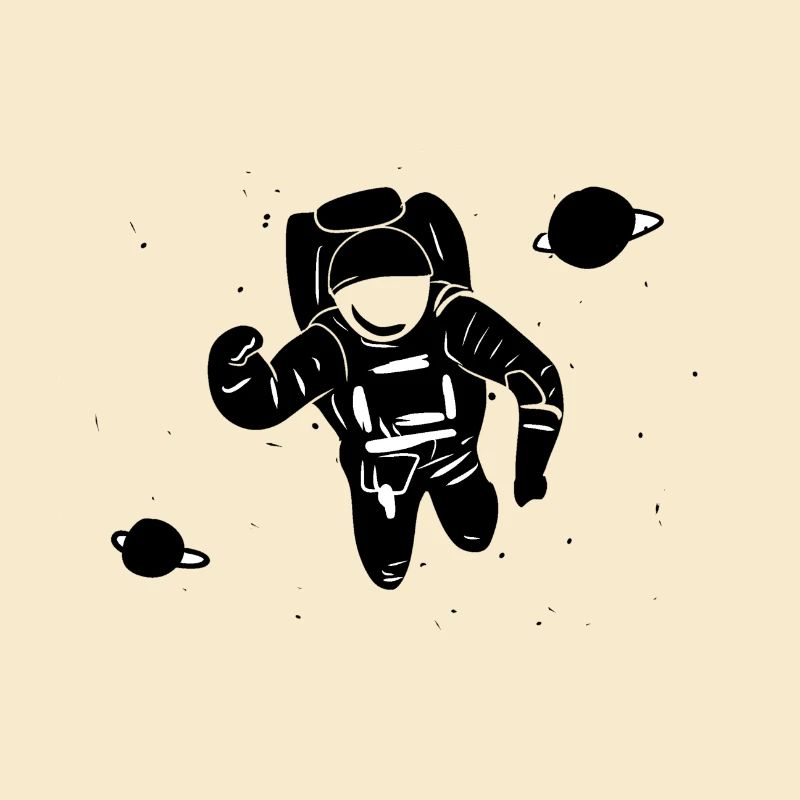 astronaute étoile planète planète espace
