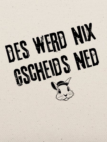 GscheidsNed_Vorhaben | Redewendung